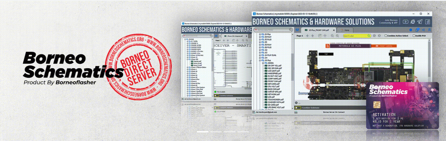 Borneo Schematics 1 User (12 Months)