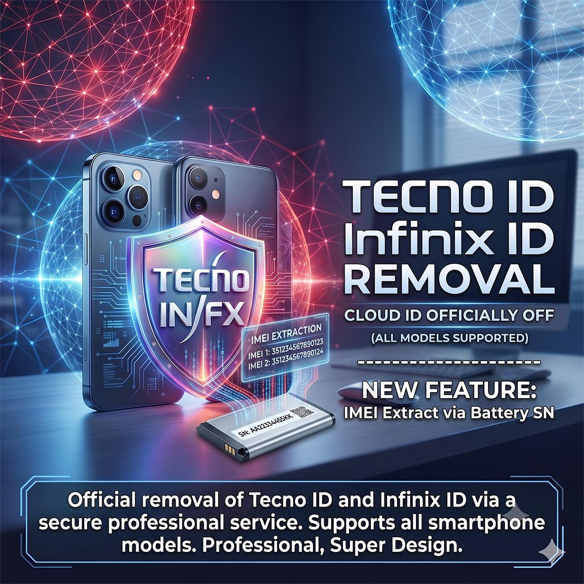 Tecno / Infinix ID Official Remove